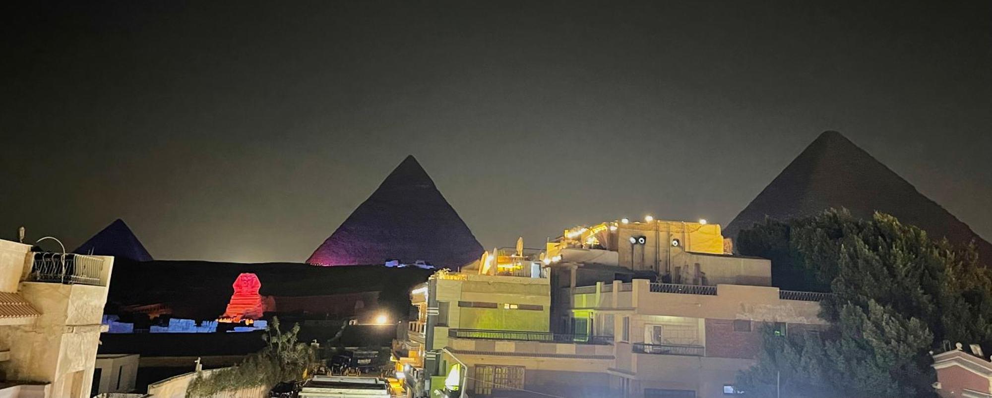 King Ali Pyramids View Inn Kafret el-Gabal 外观 照片