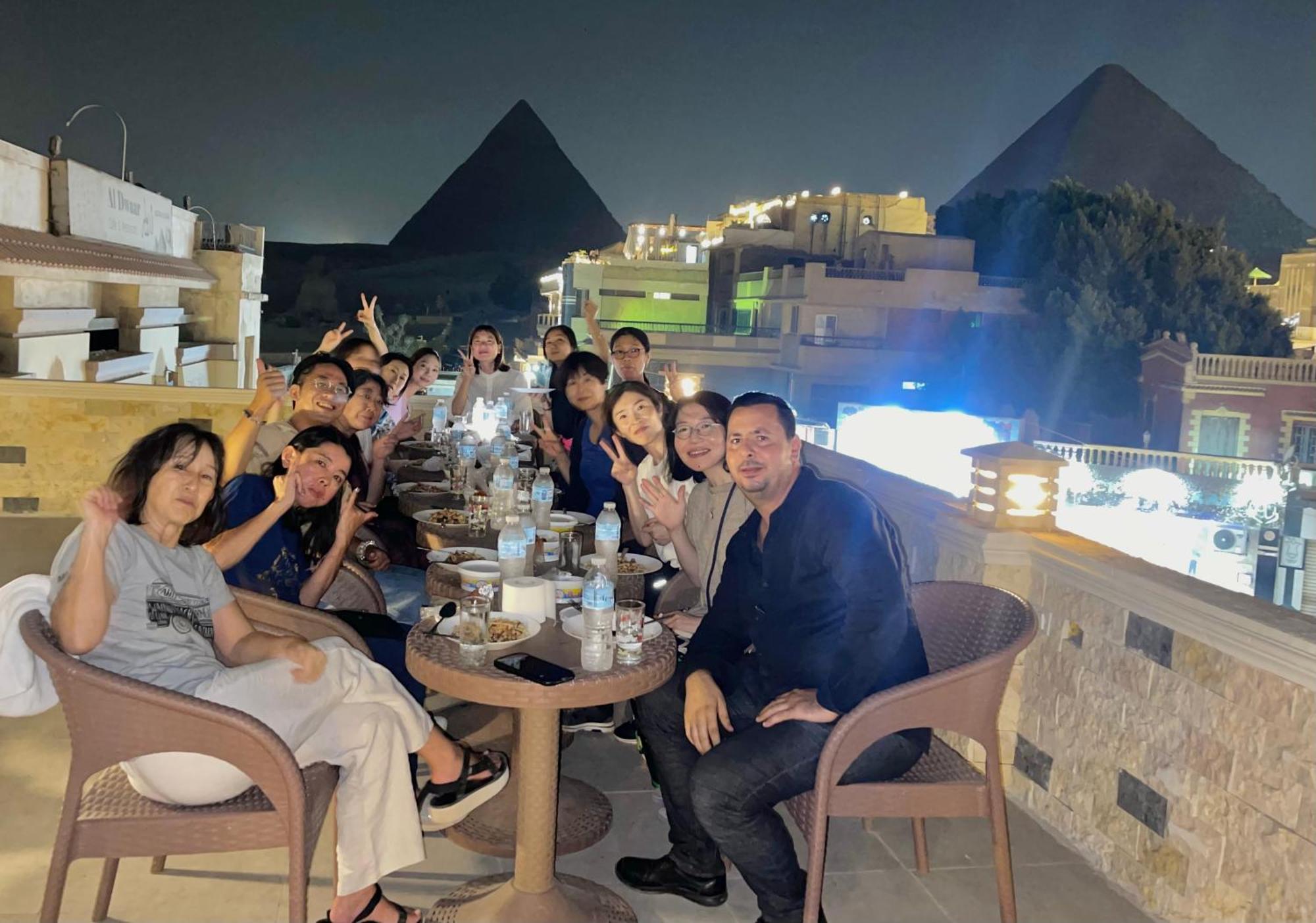 King Ali Pyramids View Inn Kafret el-Gabal 外观 照片