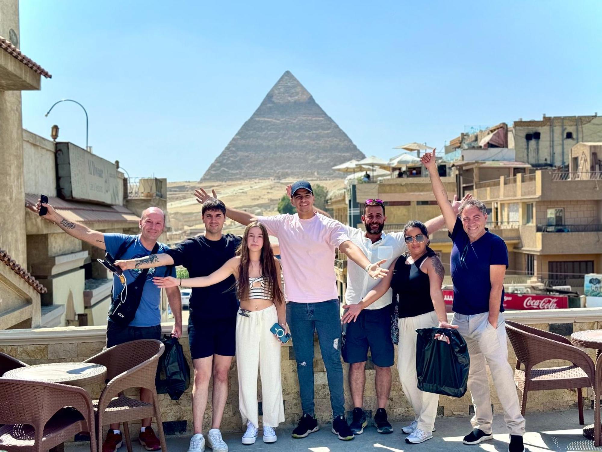 King Ali Pyramids View Inn Kafret el-Gabal 外观 照片
