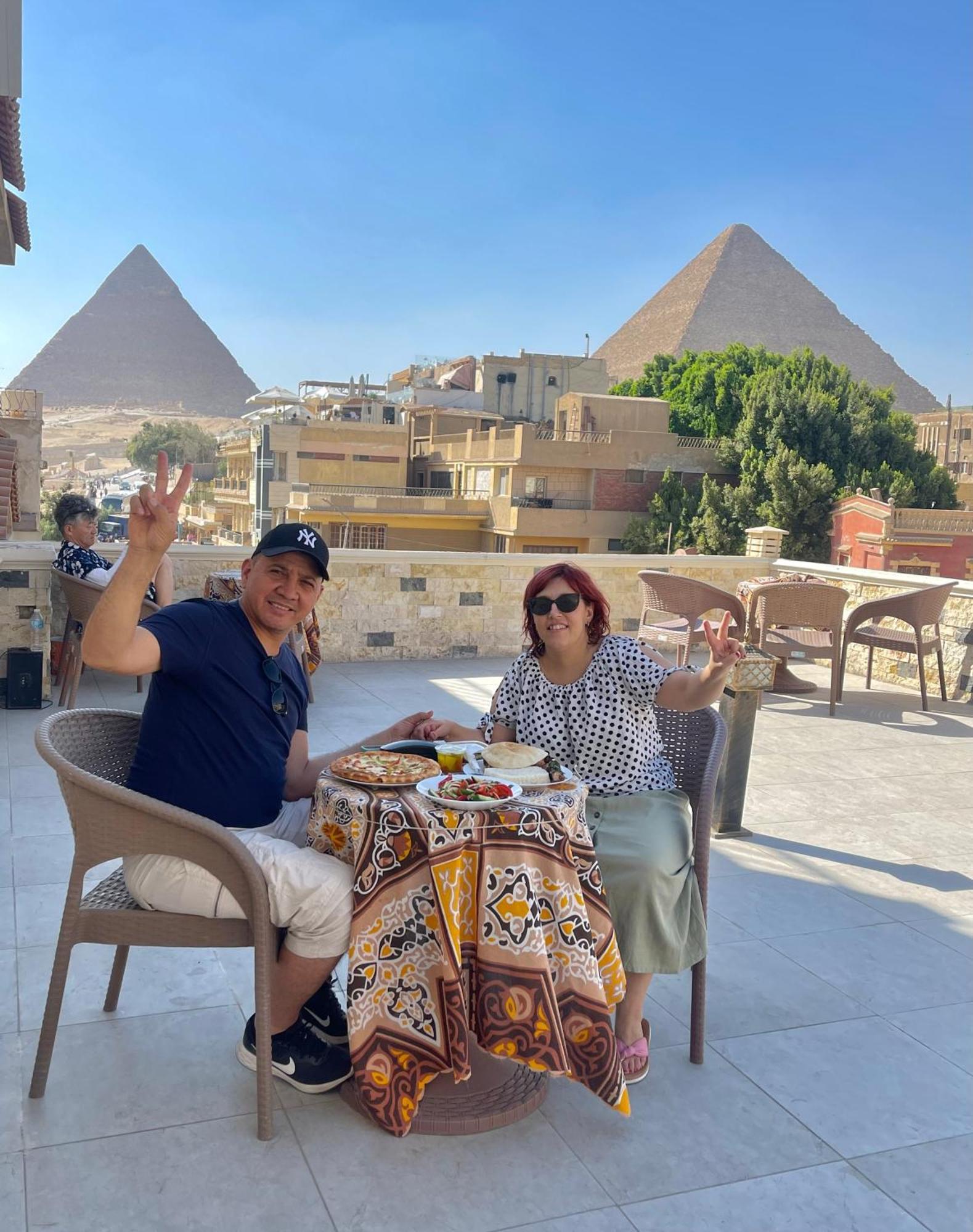 King Ali Pyramids View Inn Kafret el-Gabal 外观 照片
